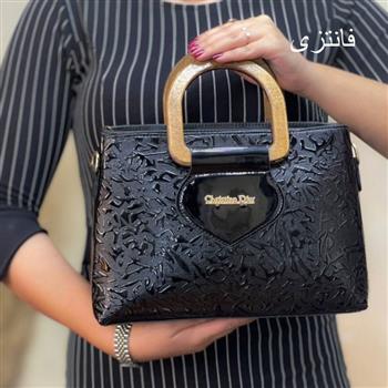 کیف زنانه-ورنی دسته چوبی-795.jpg کد : 92434